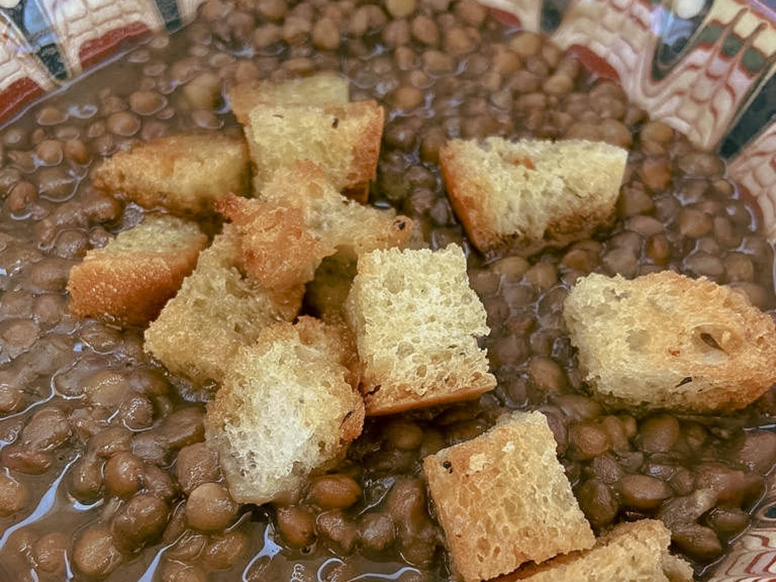 Zuppa di lenticchie e salsicce